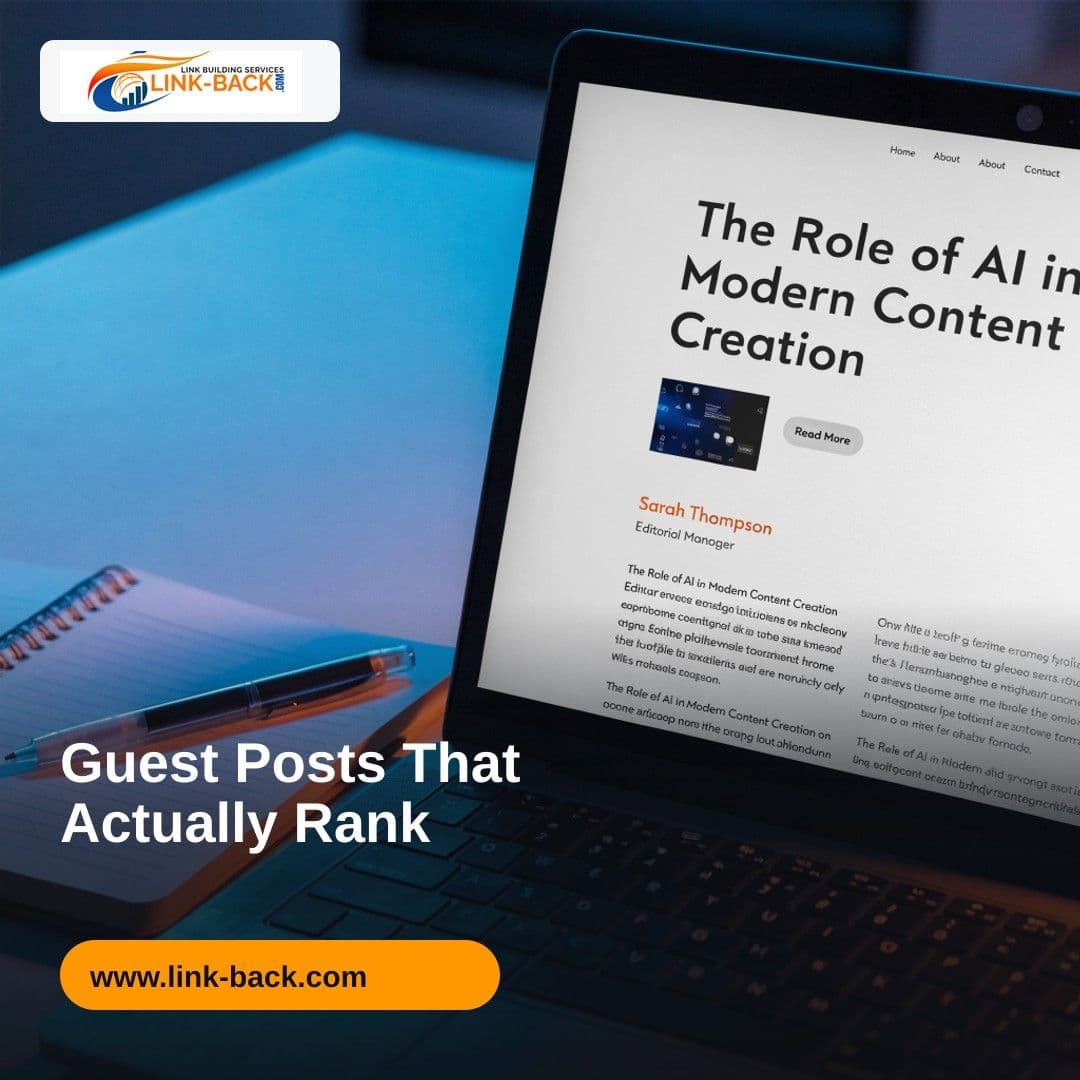 Guest Posts That Actually Rank β LINK-BACK.com social media ad