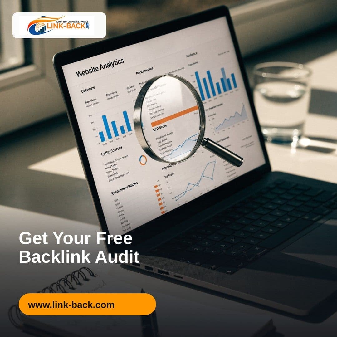 Get Your Free Backlink Audit β LINK-BACK.com social media ad